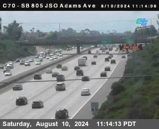 SB 805 at Madison Ave (Off Ramp)