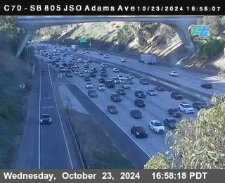 SB 805 at Madison Ave (Off Ramp)