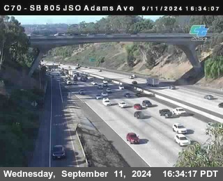 SB 805 at Madison Ave (Off Ramp)