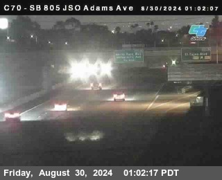 SB 805 at Madison Ave (Off Ramp)