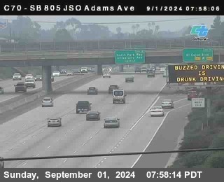 SB 805 at Madison Ave (Off Ramp)