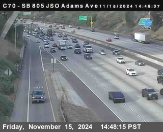 SB 805 at Madison Ave (Off Ramp)