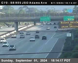 SB 805 at Madison Ave (Off Ramp)