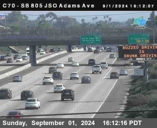 SB 805 at Madison Ave (Off Ramp)