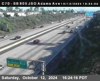 SB 805 at Madison Ave (Off Ramp)