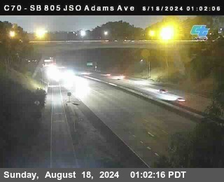 SB 805 at Madison Ave (Off Ramp)