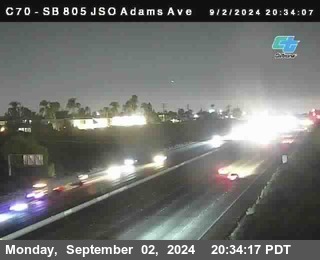 SB 805 at Madison Ave (Off Ramp)