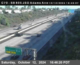 SB 805 at Madison Ave (Off Ramp)