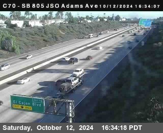 SB 805 at Madison Ave (Off Ramp)