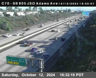 SB 805 at Madison Ave (Off Ramp)