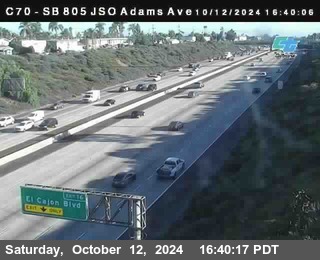 SB 805 at Madison Ave (Off Ramp)