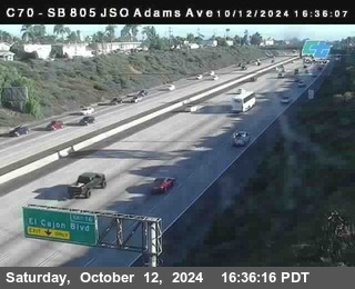 SB 805 at Madison Ave (Off Ramp)