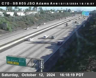 SB 805 at Madison Ave (Off Ramp)