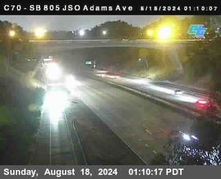 SB 805 at Madison Ave (Off Ramp)