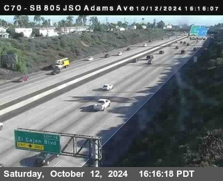 SB 805 at Madison Ave (Off Ramp)