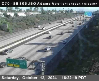 SB 805 at Madison Ave (Off Ramp)