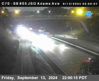 SB 805 at Madison Ave (Off Ramp)