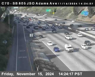 SB 805 at Madison Ave (Off Ramp)