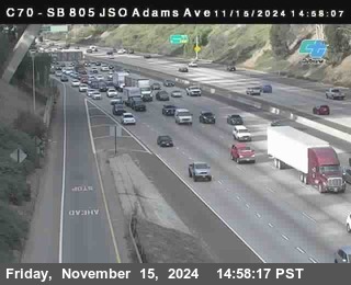 SB 805 at Madison Ave (Off Ramp)