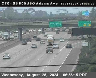 SB 805 at Madison Ave (Off Ramp)