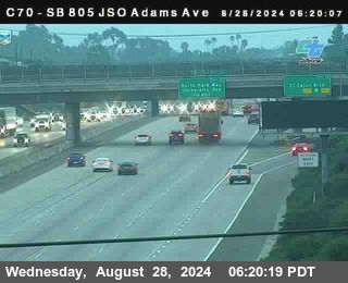 SB 805 at Madison Ave (Off Ramp)