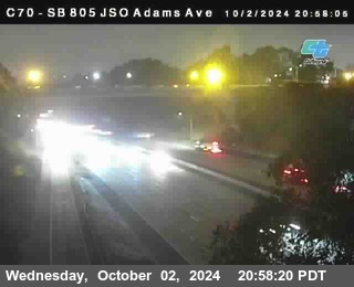 SB 805 at Madison Ave (Off Ramp)