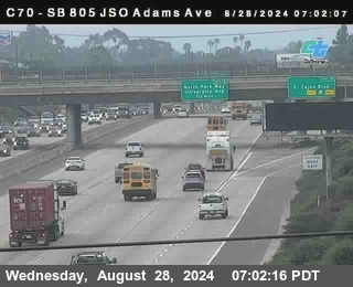 SB 805 at Madison Ave (Off Ramp)