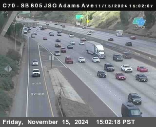 SB 805 at Madison Ave (Off Ramp)