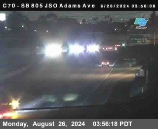 SB 805 at Madison Ave (Off Ramp)