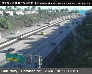 SB 805 at Madison Ave (Off Ramp)