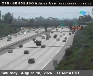 SB 805 at Madison Ave (Off Ramp)