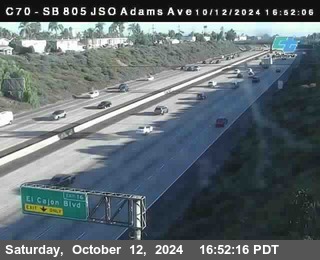 SB 805 at Madison Ave (Off Ramp)