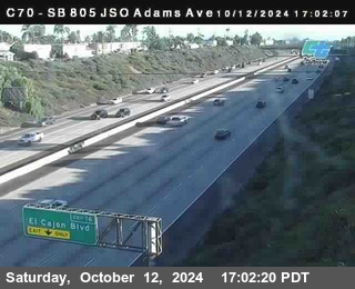 SB 805 at Madison Ave (Off Ramp)