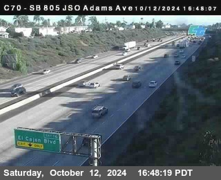 SB 805 at Madison Ave (Off Ramp)