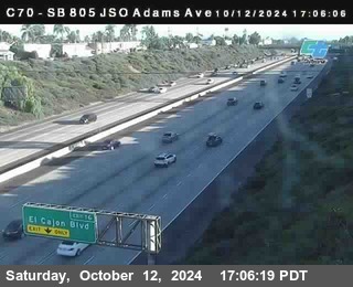 SB 805 at Madison Ave (Off Ramp)