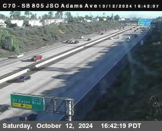 SB 805 at Madison Ave (Off Ramp)