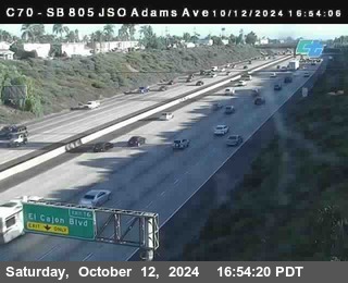 SB 805 at Madison Ave (Off Ramp)