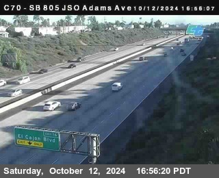 SB 805 at Madison Ave (Off Ramp)