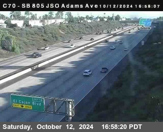 SB 805 at Madison Ave (Off Ramp)