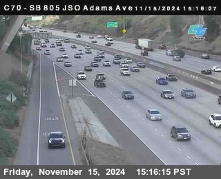 SB 805 at Madison Ave (Off Ramp)