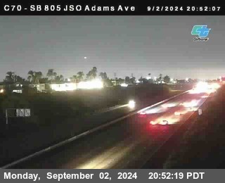 SB 805 at Madison Ave (Off Ramp)