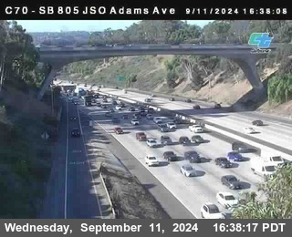 SB 805 at Madison Ave (Off Ramp)