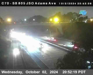 SB 805 at Madison Ave (Off Ramp)