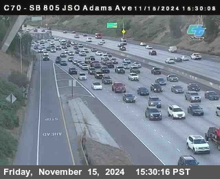 SB 805 at Madison Ave (Off Ramp)