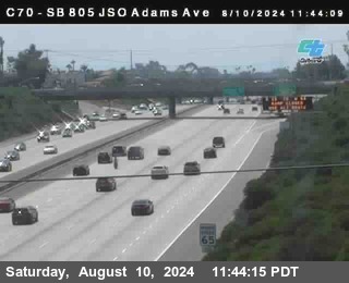 SB 805 at Madison Ave (Off Ramp)