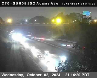 SB 805 at Madison Ave (Off Ramp)