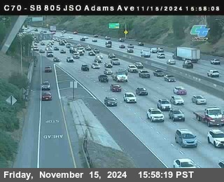 SB 805 at Madison Ave (Off Ramp)