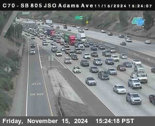 SB 805 at Madison Ave (Off Ramp)