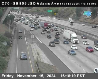 SB 805 at Madison Ave (Off Ramp)