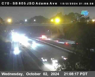 SB 805 at Madison Ave (Off Ramp)